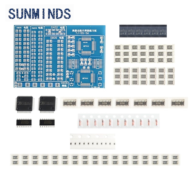 Diy Electronics Learning Kit - 1 قطعة SMT SMD مكون لحام