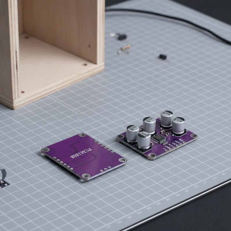 Diy Audio Electronics Kit - وحدة تحويل إشارة الصوت إلى رقمية