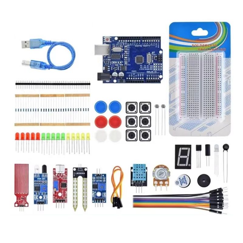 【تسوق الآن】مجموعة أدوات بدء ال - مراجعة Diy Electronics Shop وسعره