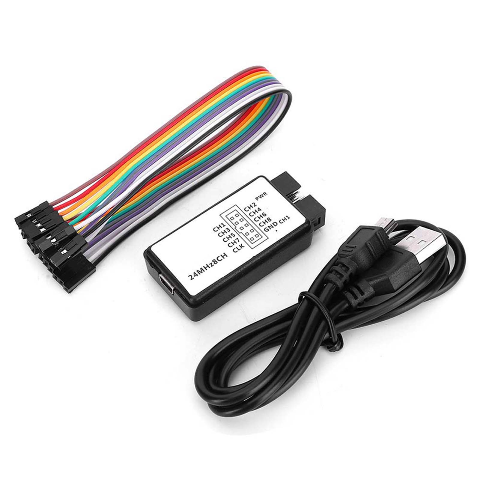 محلل منطقي 24 ميجاهرتز، جهاز م - مراجعة Logic Analyzer Usb وسعره