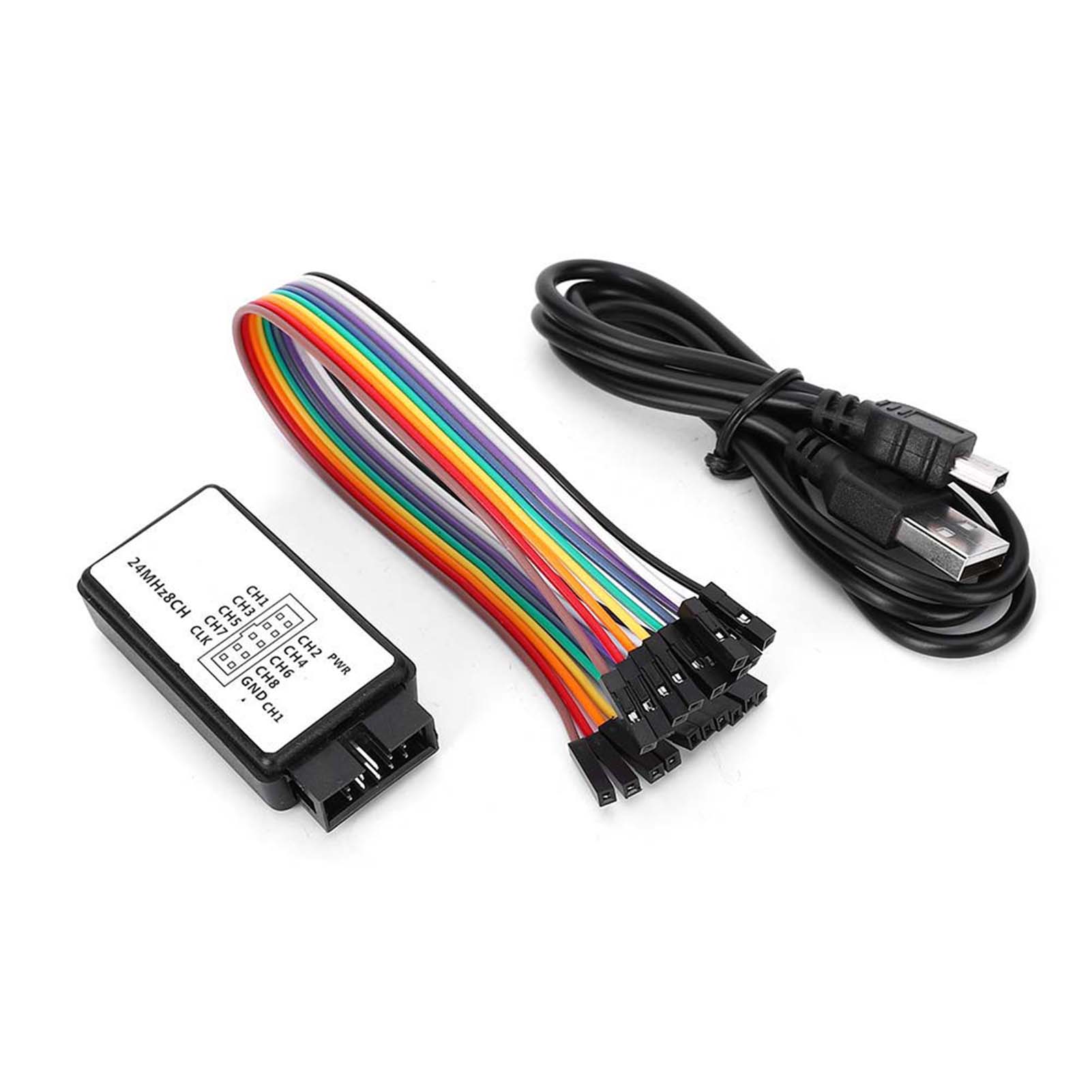 محلل منطقي 24 ميجاهرتز، جهاز م - مراجعة Logic Analyzer Usb وسعره