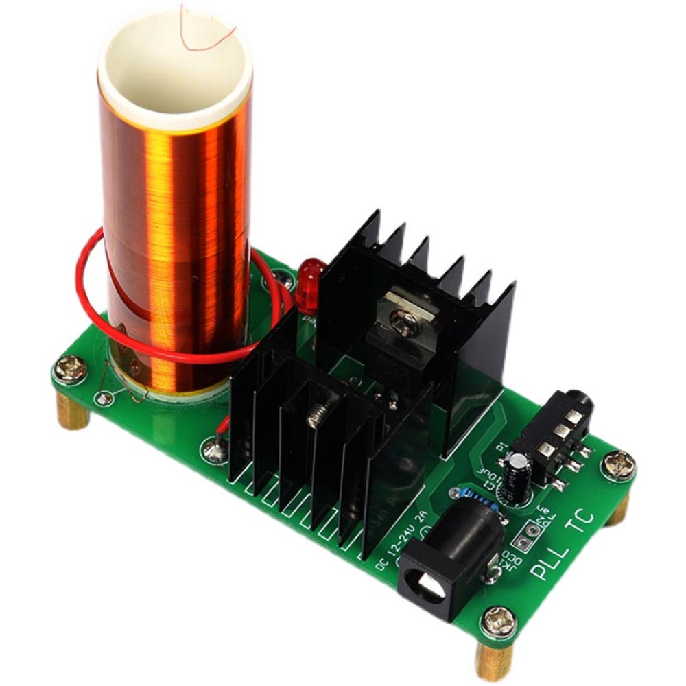 طقم ملف تيسلا الموسيقي الإلكتر - مراجعة Diy Electronics Project Kit وسعره