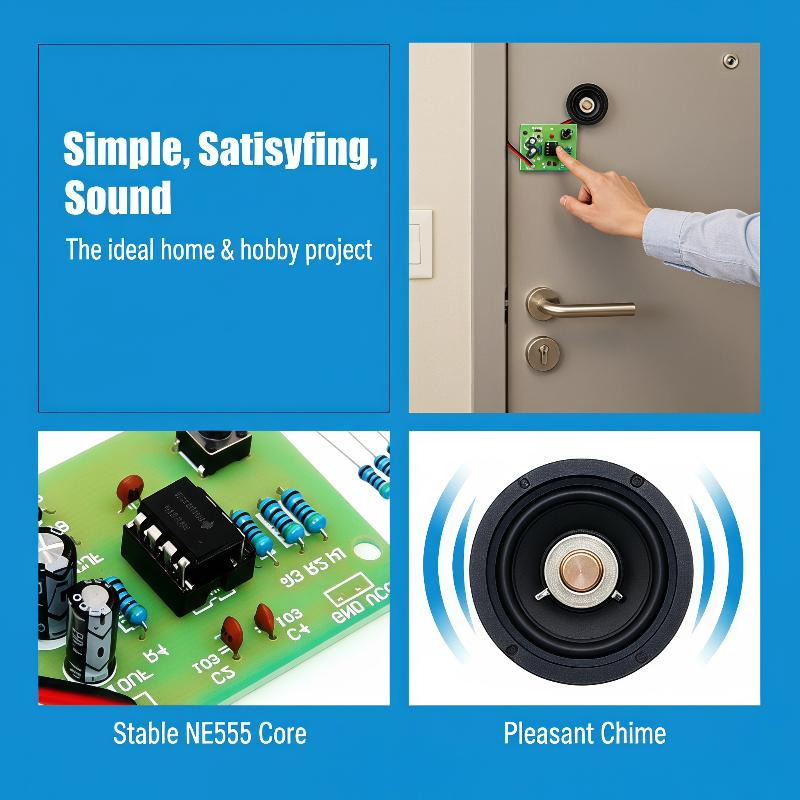 طقم تدريب على اللحام لجرس البا - مراجعة Diy Electronics Project Kit وسعره