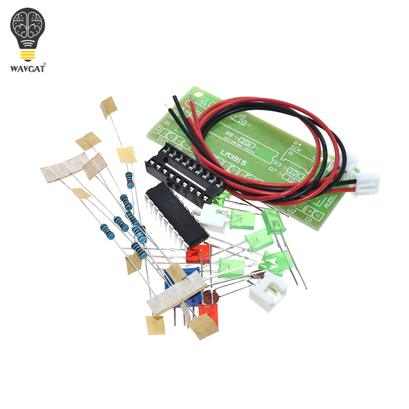 LM3915 تيار مستمر 9 فولت-12 فو - مراجعة Diy Audio Electronics Kit وسعره